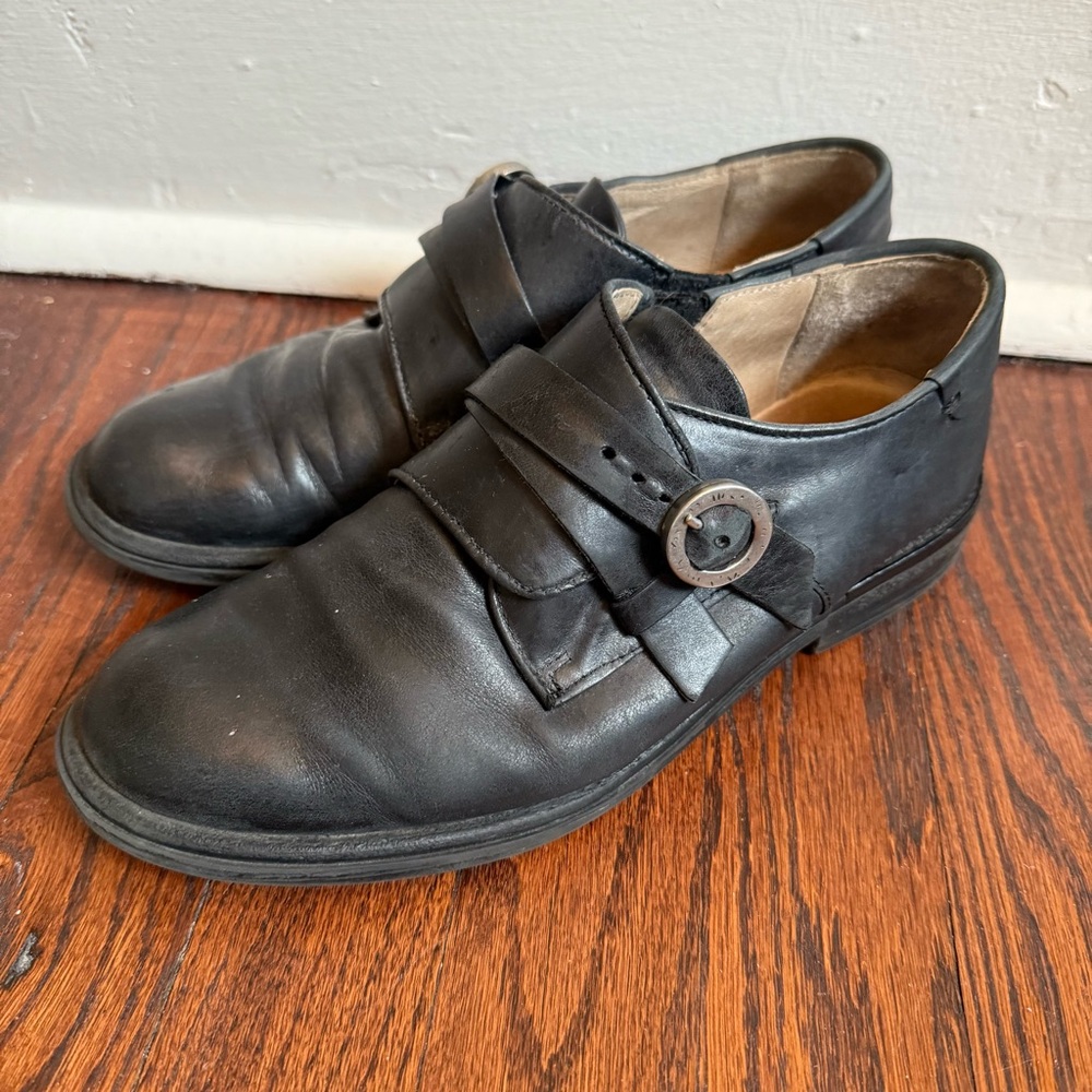 Miz Mooz Leather Oxford Shoes